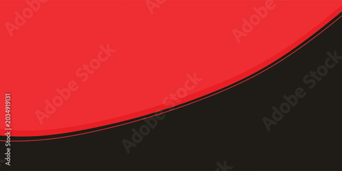 Bilde på lerret Closeup Red Curved Abstract Circle Surface.