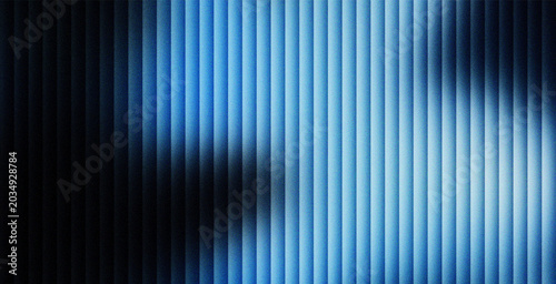 Obraz na płótnie Abstract blue vertical lines background with soft light blur