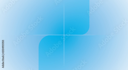 Fotografi abstract blue background with a lite sparkling light on the middle vector illust