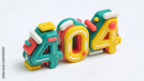 Colorful 404