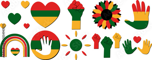 Tableau sur toile Juneteenth Decoration