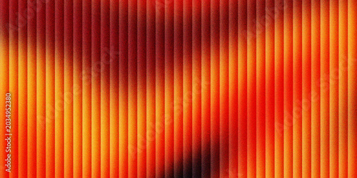 Fotografía Abstract orange background with vertical lines and glowing light effects
