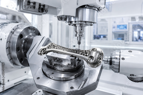 Titanium Implant CNC Manufacturing