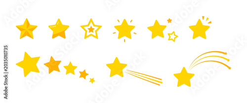 星のアイコンセット