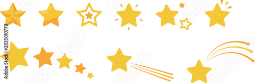 星のアイコンセット
