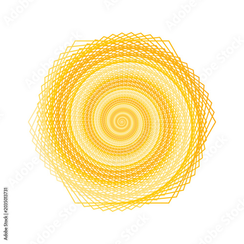 Luxury Sacred Geometry Flower Ornament Background