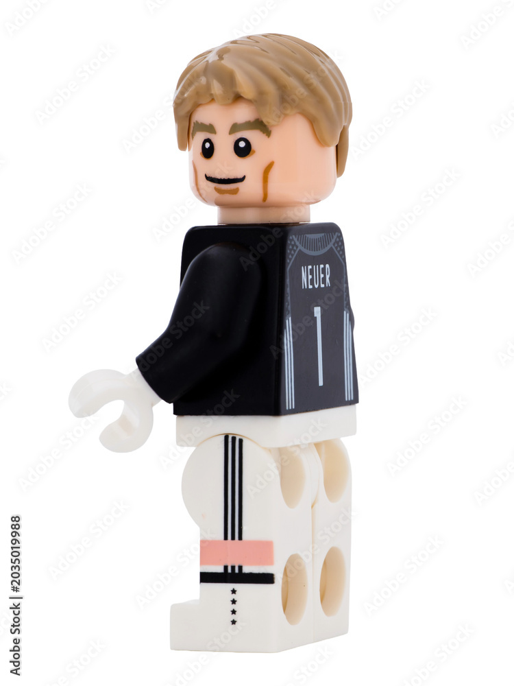 Obraz premium Dortmund - Deutschland 26. Mai 2026 - Lego Minifigure Torwart Nr. 1 