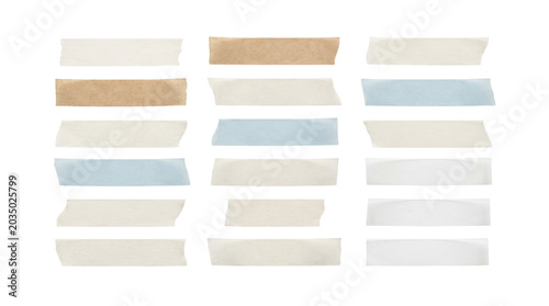 collection of tape peices 