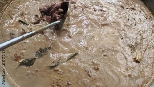 dough in a pan