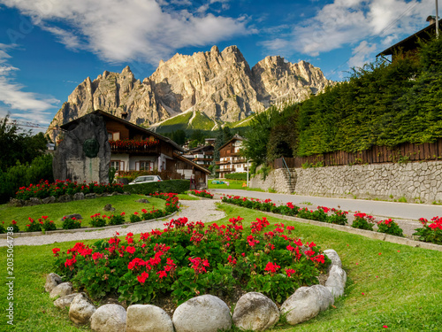 Obraz na plátně Cortina d’Ampezzo, Dolomites, South Tyrol, Italy