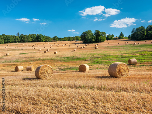 bales of hay