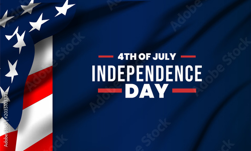 Foto Patriotic Fourth of July Greeting Card Design for USA Independence Day
