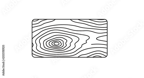 Vector illustration of a wooden plank texture with natural grain patterns