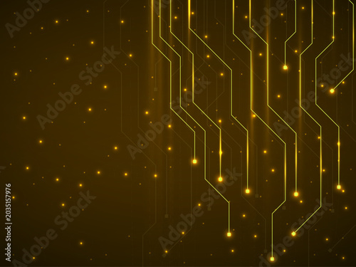 Circuit board, technology background, vector illustration