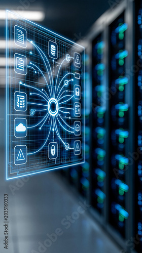Digital Network in Server R...