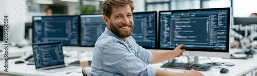 Programmer at Work: A smili...