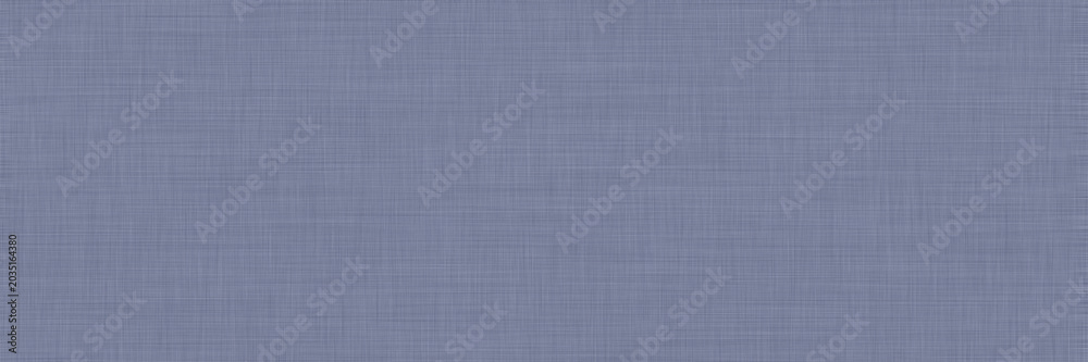 Fototapeta premium Muted Blue Grey Linen Fabric Texture Banner, Denim Slate Canvas Pattern, Solid Textured Textile Cross Hatch Panoramic Background for Web Header Design