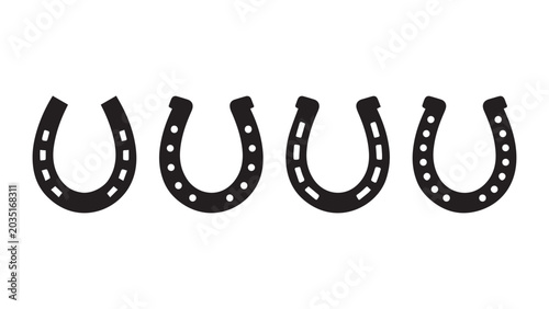 Bild auf Leinwand horseshoe