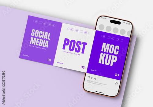 Social Media Banner PSD Mockup