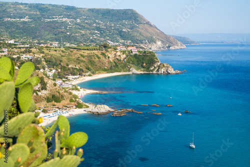 Foto view of the coast of crete