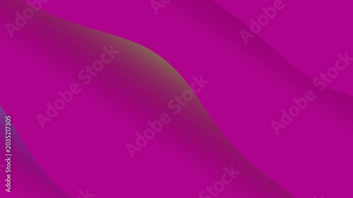 Abstract pink liquid waves flowing in a smooth motion