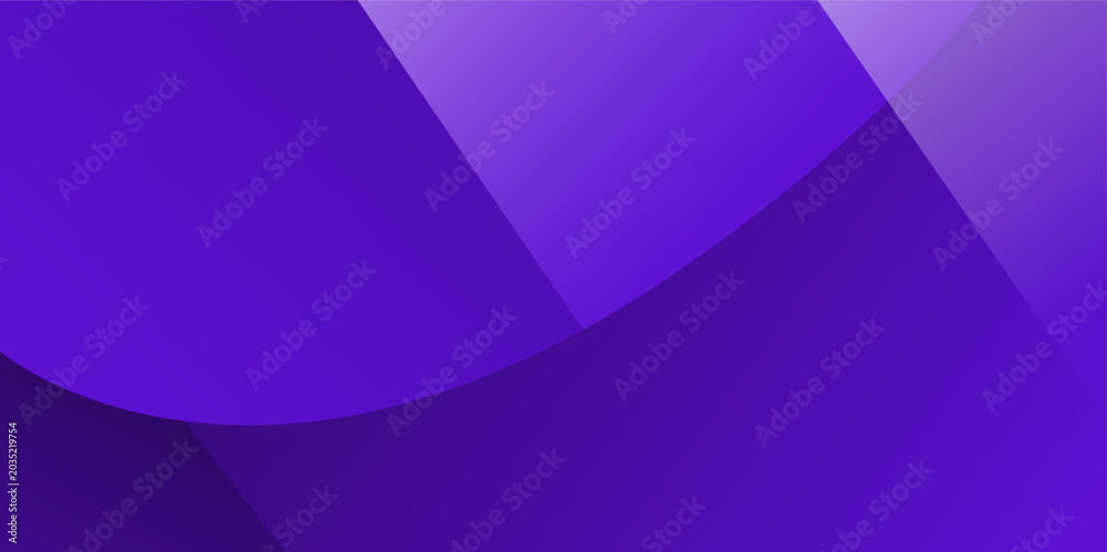 Obraz premium Purple curve shape modern abstract background for template design, banner, poster, wallpaper. vector illustration 