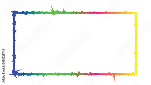 Abstract wavy multicolored striped background in style
