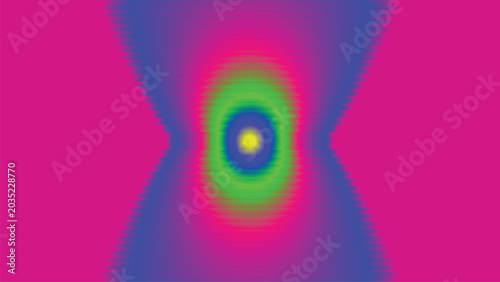 Abstract concentric gradient circle background