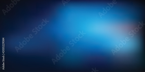 Dark blue and light blue gradient blur background abstract
