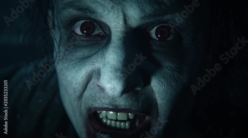 The old, pale vampire is cursing you