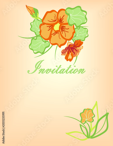 Vector floral arrangements on a delicate background. Templates for greetings, invitations, and weddings. Greeting card for birthday or celebration.
