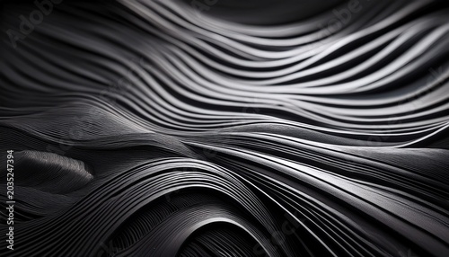 Traits Noirs En Doodle
