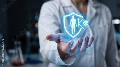 Protective shield against zoonotic disease control in laboratory health care