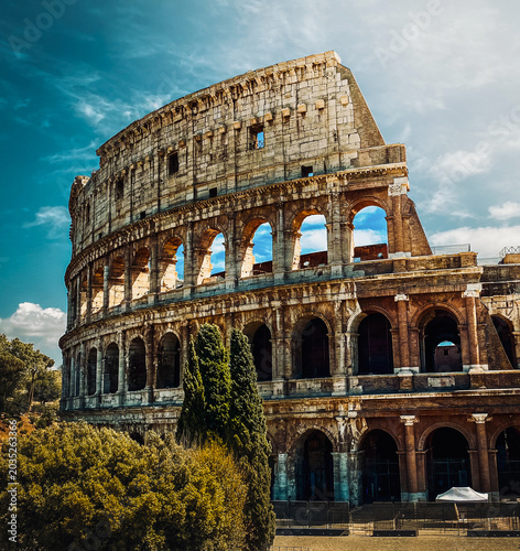 Rome, Italy, 08/05/2026, the Colosseum, the Flavian a Amphitheater