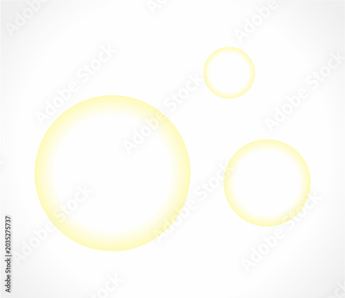 abstract background with yellow circles