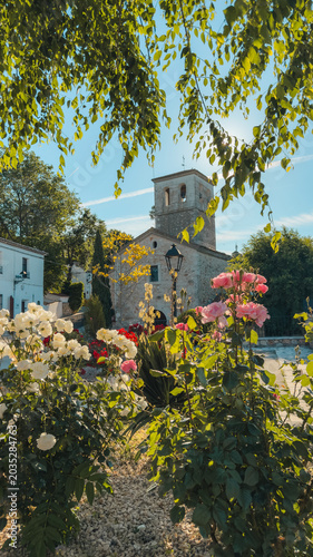 Church of the Purísima Concepción in Olmeda de las Fuentes, Madrid, Spain
