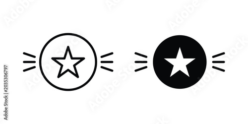 Fotografi Earn point icon design, web, UI. Vector illustration, EPS10.