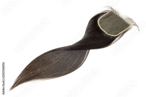 straight black human hair weaves lace closures