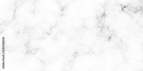 Bild auf Leinwand Panoramic white background form marble stone texture for design
