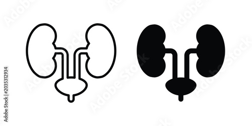 Foto Urology icon design, web, UI. Vector illustration, EPS10.