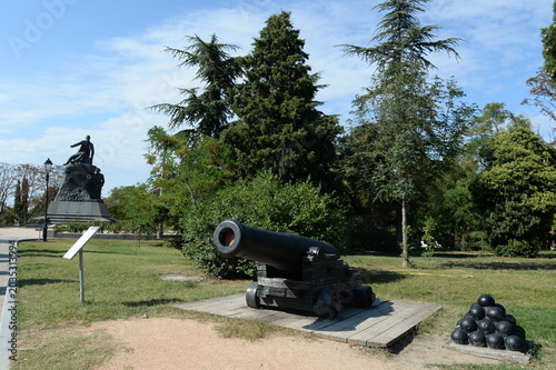 Cuadro en lienzo Memorial complex Malakhov Kurgan in the hero city of Sevastopol, Crimea