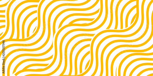 Abstract oange waves like noodle concept. Creamy pasta delicious wallpaper