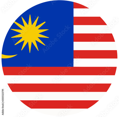 Photography Malaysia Flag Circle
