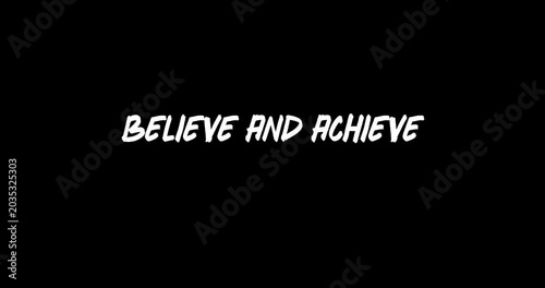 Animated motivational quote with dynamic typography and inspiring text, designed to promote success, determination, achievement, personal growth, and positive thinking.