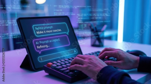 Refining ai communication through chatbot commands in digital workspaces for enhanced collaboration