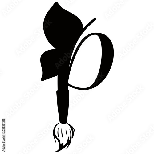 headphones and microphone logo