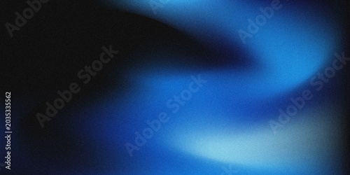 Abstract blue neon light swirl background with glowing futuristic wave motion, dark digital technology wallpaper and smooth cinematic energy backdrop