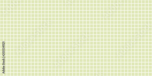 Green tile bathroom wall, ceramic grid floor in kitchen or bathroom, pastel tiled square mosaic, realistic shelf bath bg for woman, fashion or cosmetic presentation. Eps10