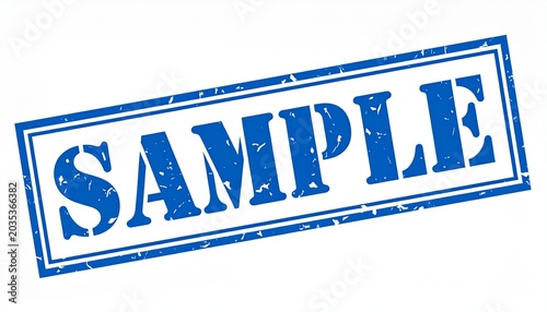 SAMPLE Stamp – Placeholder & Example Symbol
