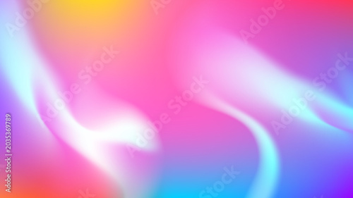 Fotografía Abstract colorful background with smoky fluid texture